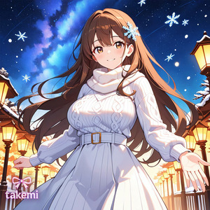 在雪中與你共舞