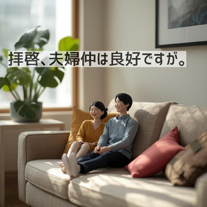 拝啓、夫婦仲は良好ですが。