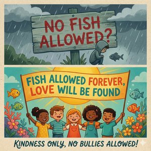 No Fish Allowed? — Standing up for Kindness (2025 edition)