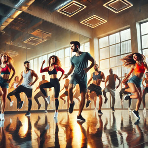 さあ、あなたも一緒にフィットネスダンス始めましょう！