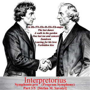 Symphonie.pro (Program Symphony, part 3/5 in Bb-/F#-/Eb-/B-/Eb-/Eb-major: The last dance - A walk in the garden - One last tea and concert - Sundown - Leaving for his love - Forbidden kiss)
