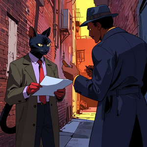 路地裏の作戦会議