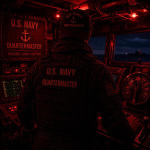 Dim Red Quartermaster Charts