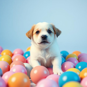 ワンコの一日の終わり(ほのぼの・お疲れ様)