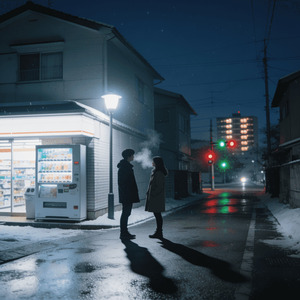 この夜がほどける前に たった一度でいいから 「帰りたくない」って 言えたなら