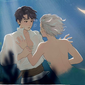 【鸣中注丁·人鱼AU】最后一滴泪 伴奏