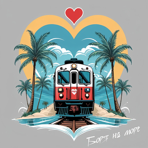 Боря на море