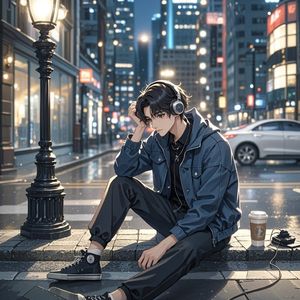 耳机里的夜-阿白