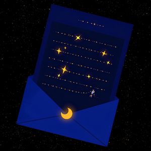 寄给星星一封信