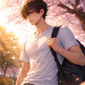 春の光に照らされて、弱い俺に別れを告げた