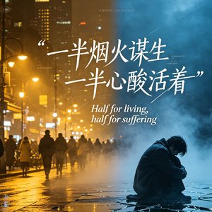 一半烟火谋生 一半心酸活着