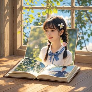 午后旧照片-回忆中的伤