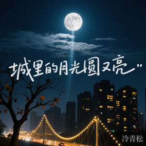 城里的月光圆又亮