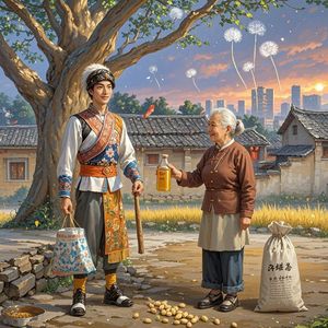 鼓点里的乡愁