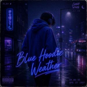 Blue Hoodie Weather