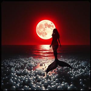 月の雫がうつくしい