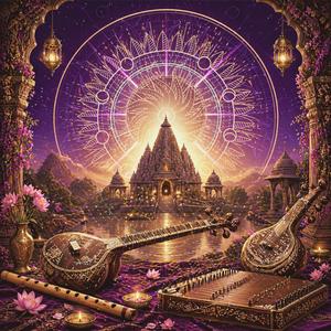 Mystic Raga Journey — 852 Hz | Stress Relief Meditation (Classical Instrumental Music)
