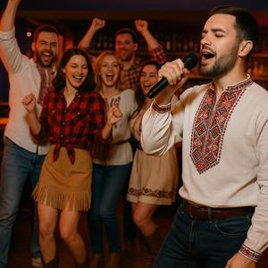 Їдемо в село на караокі .