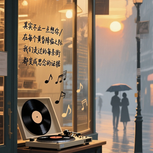 其实不止一点想你