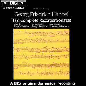 Recorder Sonata in D Minor, HWV 367a*:III. Presto