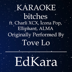 bitches (Originally Performed by Tove Lo feat. Charli XCX, Icona Pop, Elliphant, ALMA) [Karaoke No Guide Melody Version]