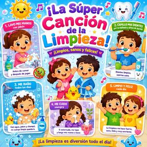 ¡La Súper Canción de la Limpieza!