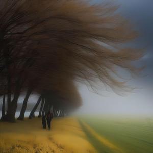 Rüzgarla savrulurum