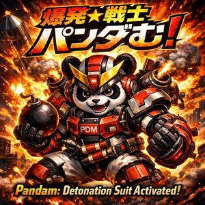 爆発☆戦士 パンダむ！ーPandam: Detonation Suit Activated!