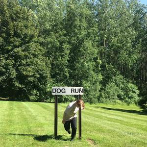 Það er maður inní herberginu mínu