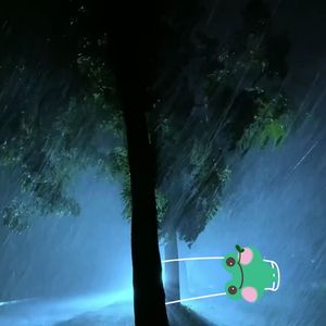 刮风~~下雨；；