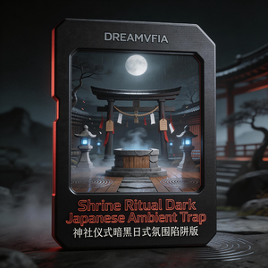 神社仪式暗黑和风氛围陷阱 | Traditional Japanese × Dark Trap