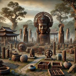 三星堆之三星伴月