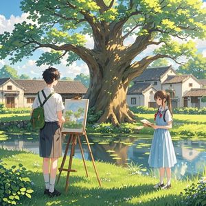 含羞草的夏天-木鱼