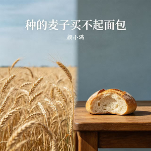 种的麦子买不起面包