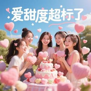 爱甜度超标了