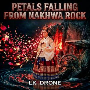 낙화암에서 떨어져 내린 꽃잎