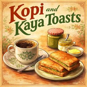 Kopi and Kaya Toasts