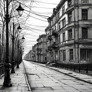 Мартовские фонари