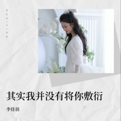 其实我并没有将你敷衍 (DJ欧东版)