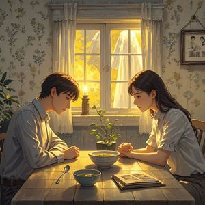 无声的晚餐