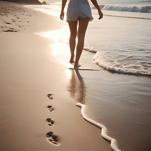 波打ちぎわの片想い