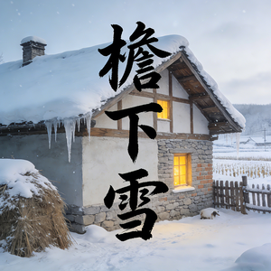 檐下雪