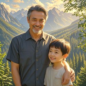 父亲的山-梵音灵阳