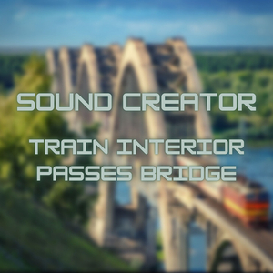 Train Interior Passes Bridge 1