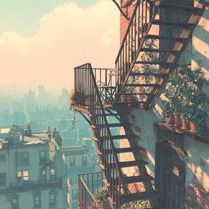 Stairway to the Rooftop