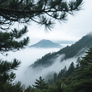 明月当空照江面
