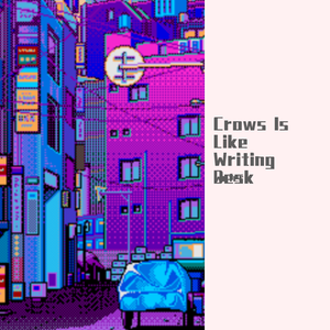 乌鸦就像写字台