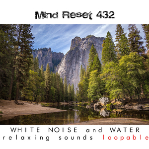 White noise and water (Relaxing sounds loopable)