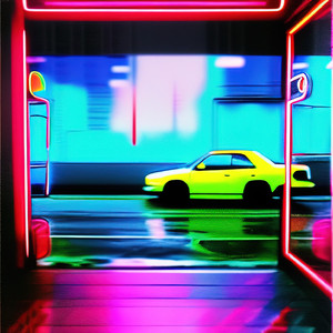 rainy car ride