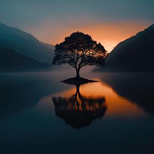 Tranquil Ambient Atmosphere With Slow Evolving Layers For Focus And Sleep